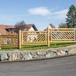 rundholzzaun 11